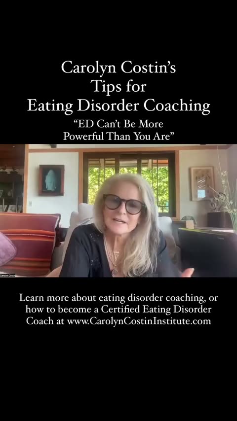 The Eating Disorder Can't Be More Powerful Than You